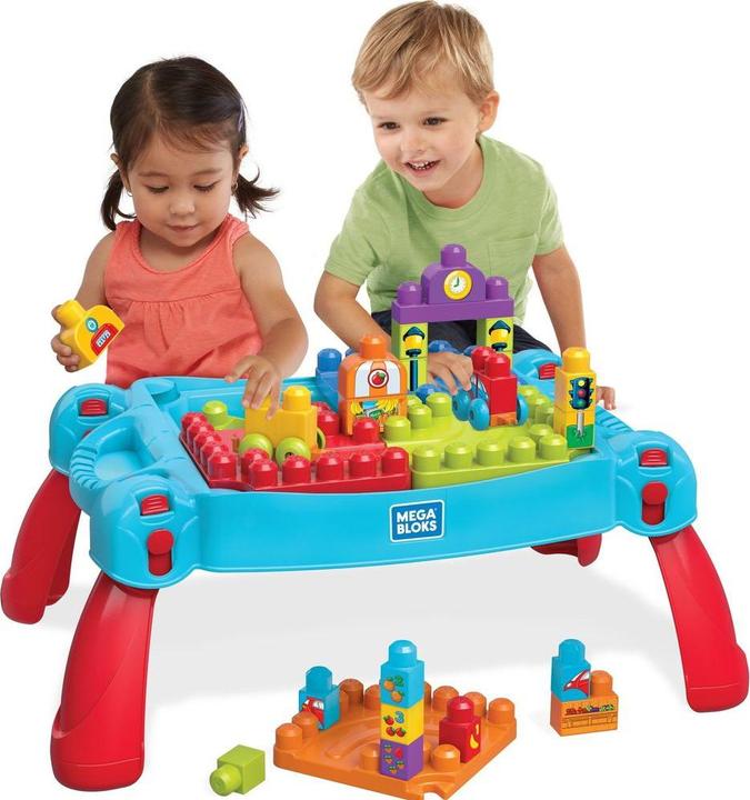 Actual product image Mega Bloks Build 'n Learn Table