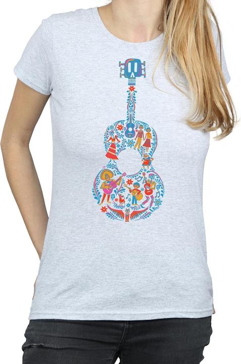 Image du produit Disney - T-shirt COCO GUITAR PATTERN - Femme (M)