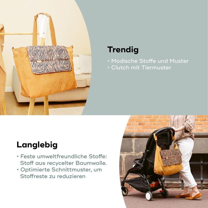 Actual product image Babymoov Changing bag Tote Bag Zebra