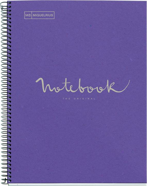 Image du produit Miquelrius Emotions Notebook (A4, Quadrillé, Couverture rigide)