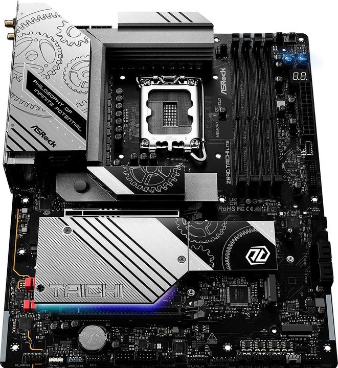 Actual product image AsRock Z890 Taichi Lite Intel DDR5 S1851 (LGA 1851, Intel Z890, ATX)