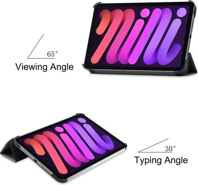Image du produit MU Classic Couverture en cuir pliable triple (iPad mini 6)