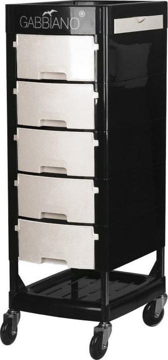 Immagine prodotto Activeshop Carrello per parrucchieri GABBIANO HAIRDRESSER HELPER FT65 Nero/Bianco