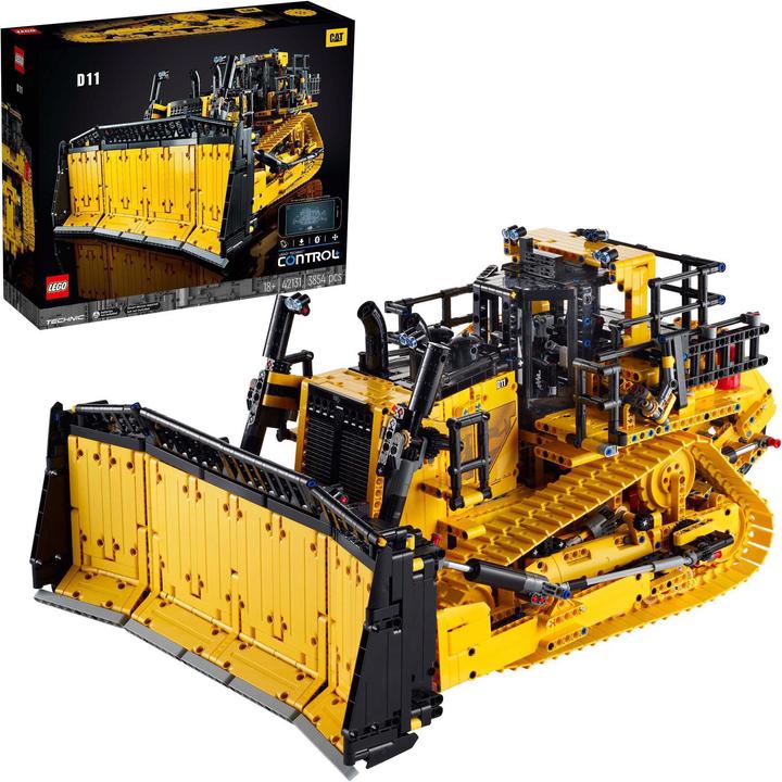 Produktbild LEGO Appgesteuert Cat D11 Bulldozer (42131, LEGO Technic)