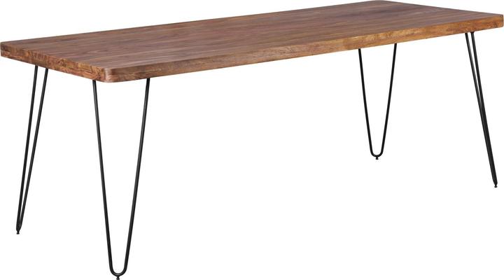 Produktbild FineBuy Esstisch Braun (80 x 120 x 76 cm)