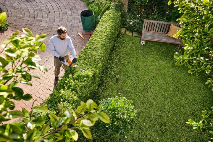 Produktbild Stihl Akku Heckenschere HSA 30 Set mit Akku AS 2 und Ladegerät AL 1 (Akkuheckenschere)