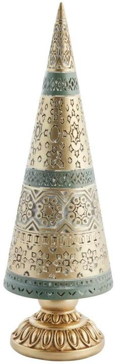 Lene Bjerre Weihnachtsbaum Alana 30 cm, Gold / Grau