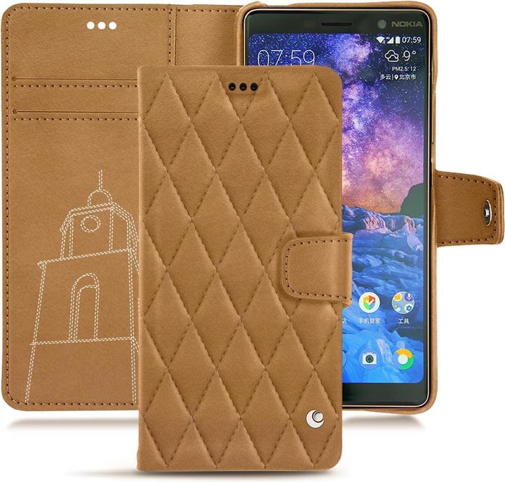 Actual product image Noreve Leather case wallet (Apple iPhone 7 Plus)