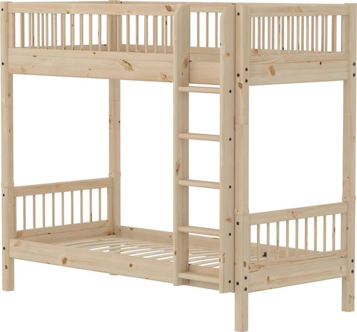 Image du produit Flexa Lit superposé Classic avec entretoises Haut (90 x 200 cm)