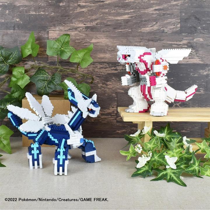 Actual product image Nanoblock Pokémon Palkia Deluxe Edition