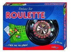 Image du produit Noris Set de luxe - Roulette 25cm (Allemand, Français, Italien, Anglais)