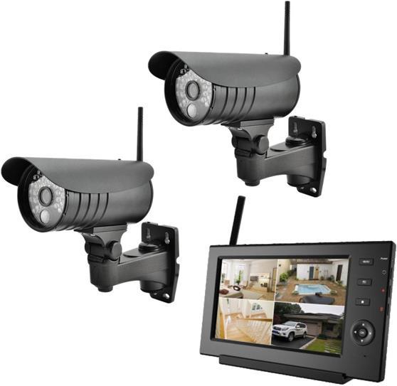 Produktbild Value 4-Kanal Funk-Kamera-Set Internet (640 x 480 Pixels)