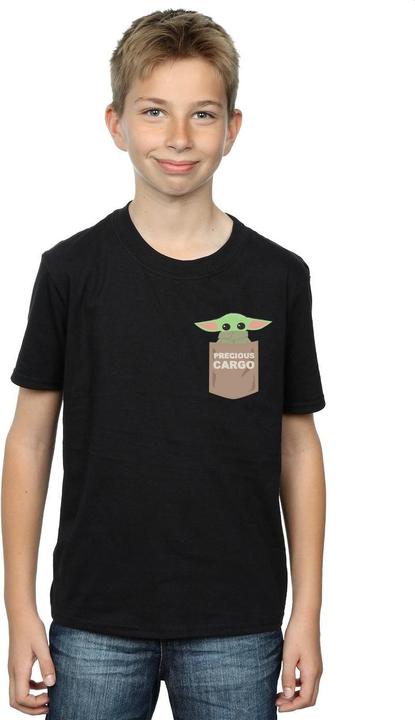 Image du produit Star Wars - T-shirt THE MANDALORIAN THE CHILD CARGO POCKET - Garçon (140, 146)