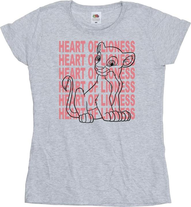 Image du produit Disney - T-shirt THE LION KING HEART OF A LIONESS - Femme (S)