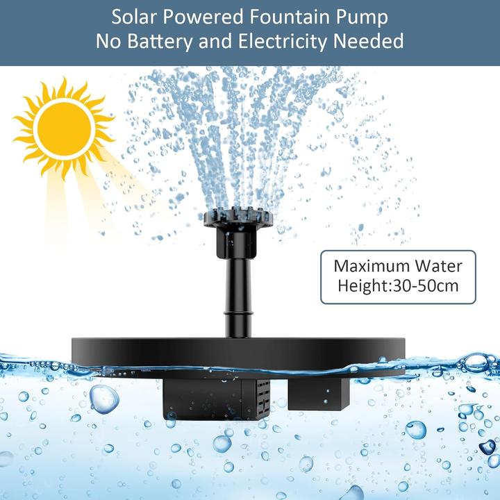 Actual product image LS Solar Springbrunnen Deluxe