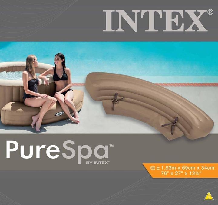 Actual product image Intex Spa Bench Beige