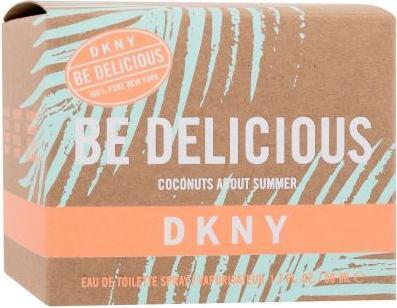 Actual product image DKNY Donna Karan NY Be Delicious Women Coconuts Summer Eau de Toilette (re) 50 ml (Eau de toilette, 50 ml)