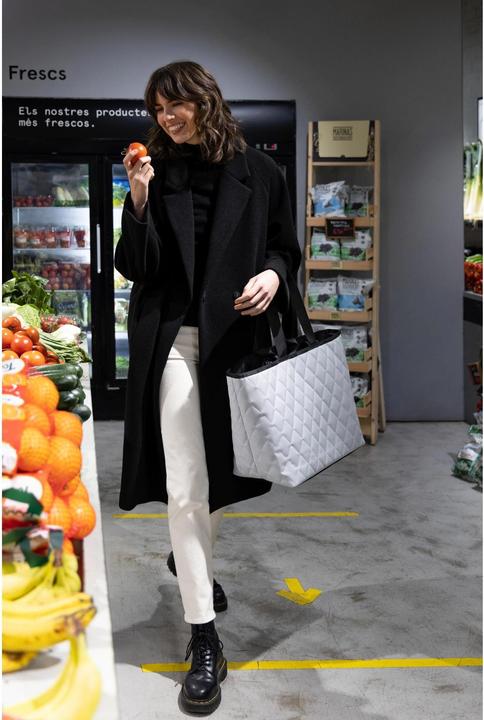 Immagine prodotto reisenthel Borsa Classic ShopperXL Rombo 26 l, grigio chiaro