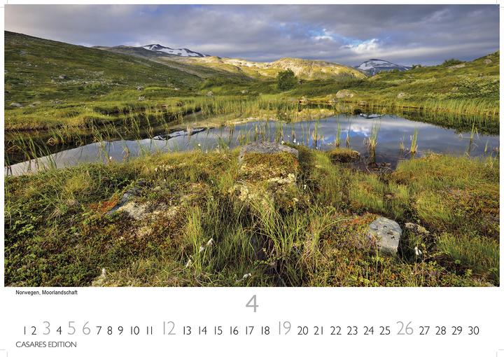 Produktbild Naturlandschaften Europas 2026 L 35x50cm (35 x 50 cm, Deutsch)
