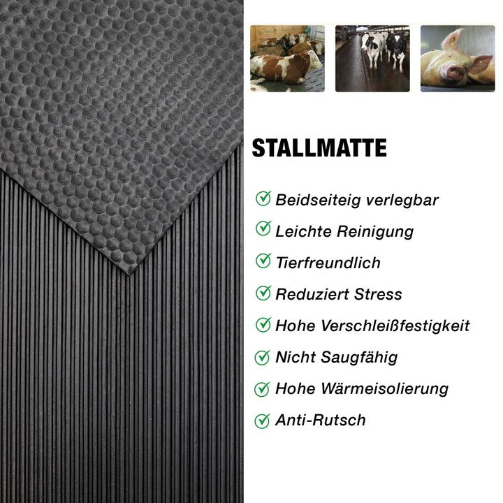 Actual product image ETM Stallmatte aus Gummi (200 x 100 cm)