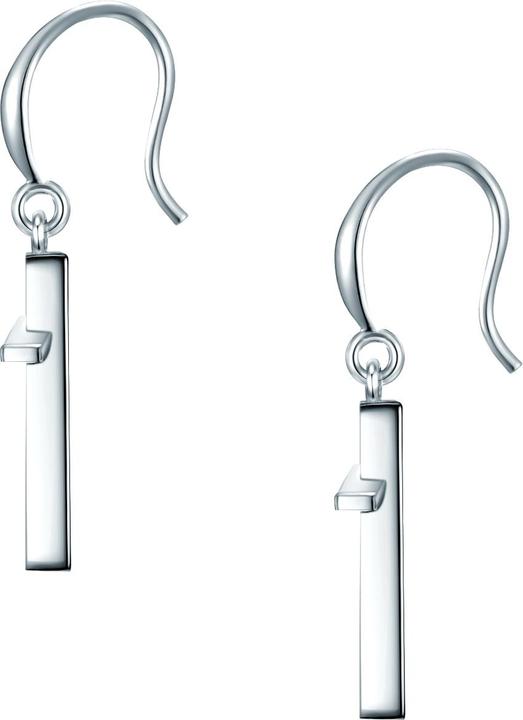 Actual product image Lulu & Jane Ladies earrings cross metal alloy - 35784 (Metal alloy)