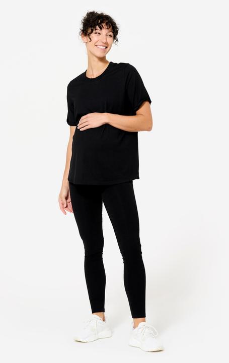 Image du produit Domyos Legging yoga de maternité femme, noir (W33/L31)