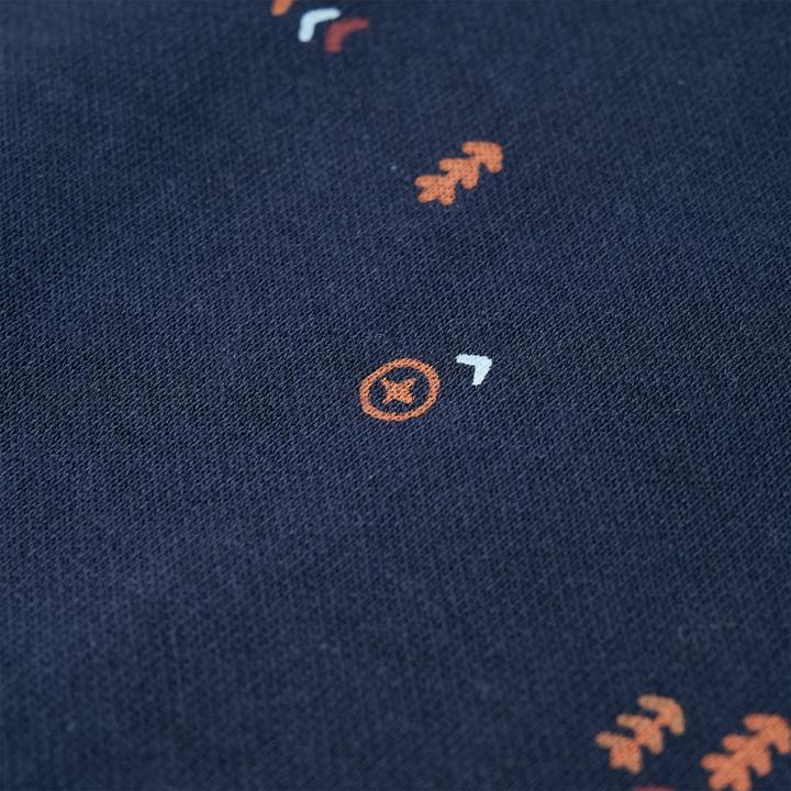 Immagine prodotto VidaXL Felpa da bambino blu navy melange 128,Materiale: 92 (128)