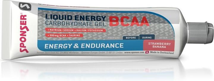 Sponser Liquid Energy BCAA (Erdbeer, Banane, 20 Stk., 1400 g)