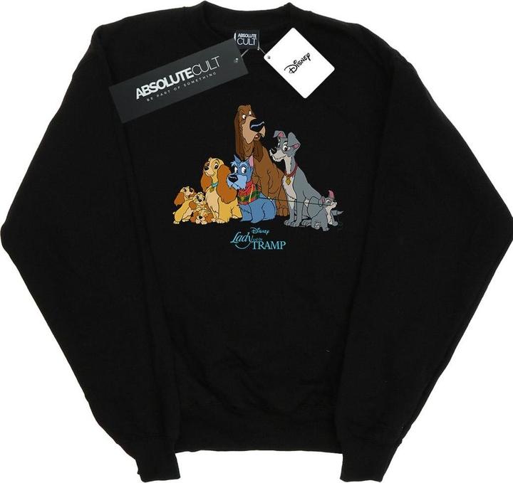 Produktbild Disney Lady And The Tramp Classic Group Sweatshirt (XL)