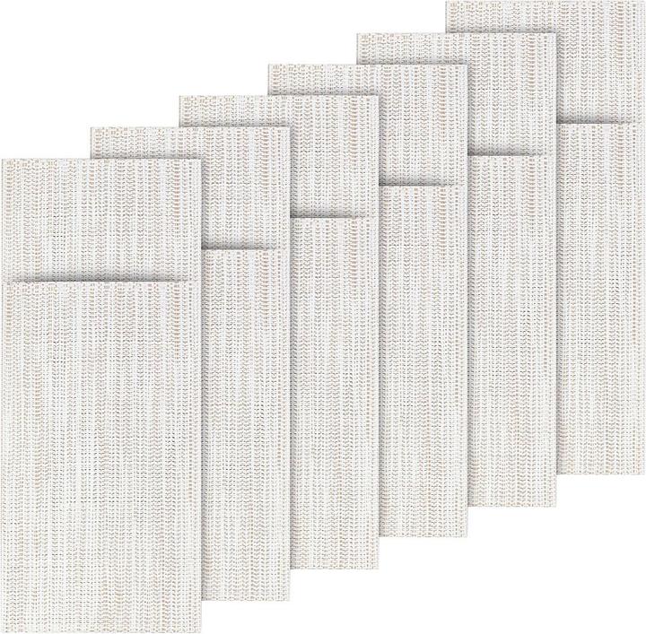 Saleen Pochettes à couverts 'Uni' set de 6 (6 pcs)