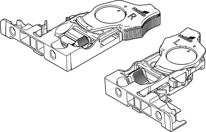 Actual product image Hettich Actro YOU Schnäpper links/rechts