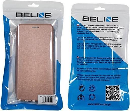 Actual product image Beline Case Book Magnetic Samsung A21s A217 różowo-złoty/rose gold (Samsung Galaxy A21s)