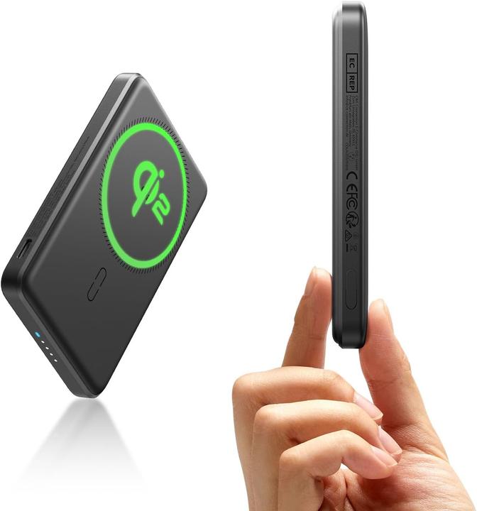 Actual product image ESR Qi2 MagSafe Powerbank 5000mAh (5000 mAh)