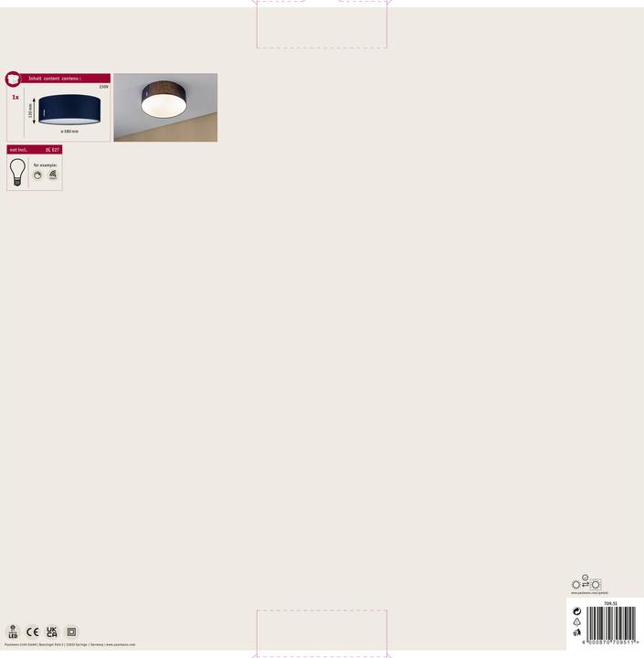 Image du produit Paulmann Mari (1500 lm, E27)