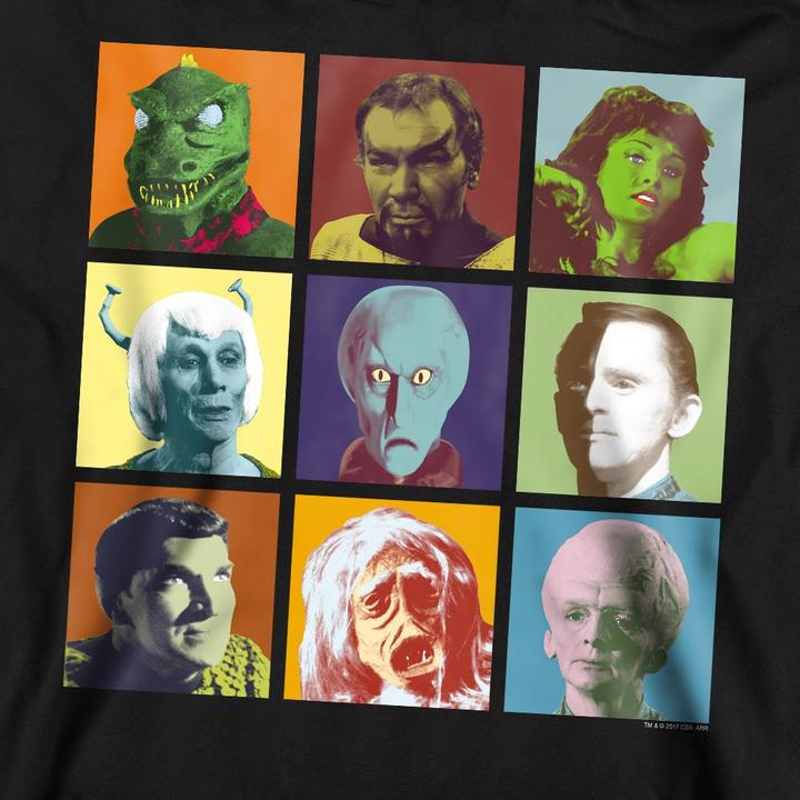 Actual product image Unisex Adult Alien Squares Sweatshirt (L)