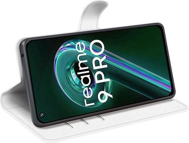 Image du produit MU Classic Série de couvertures de livre en cuir Litchi (Realme 9 Pro)