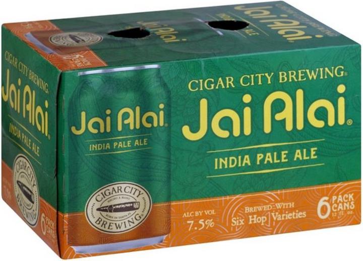 Cigar City Jai Alai IPA (6 x 35.5 cl)