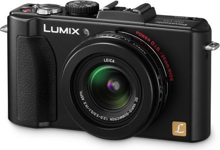 Panasonic Lumix LX5, 10MP, 3.8x zoom, HD movies, black