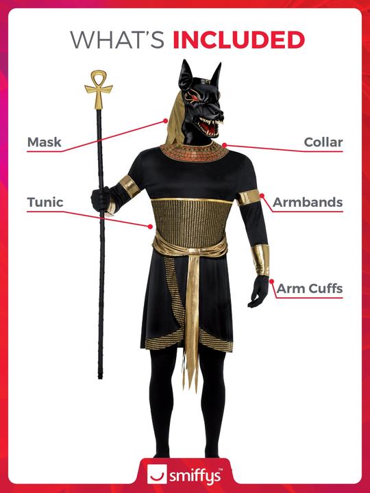 Image du produit Smiffys Prince héritier Anubis (L)