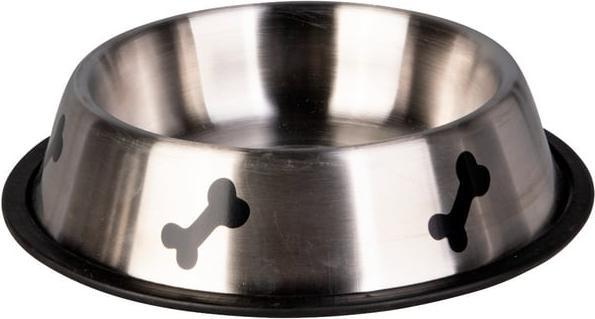 Produktbild Mica Pets Hundezubehör - Fressnapf - silber - ca. 24 cm