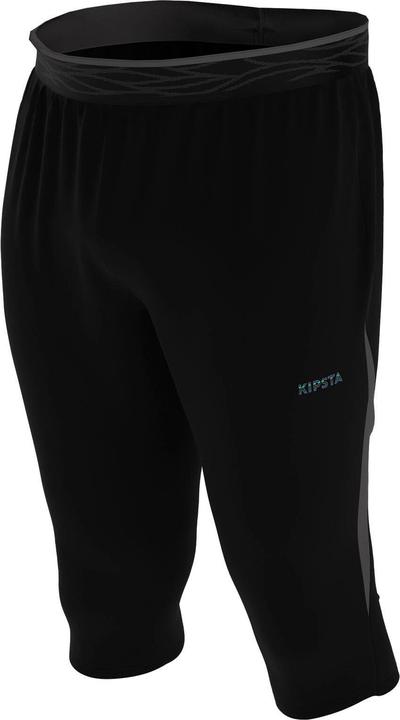 Actual product image Kipsta Ladies/men's football 3/4 trousers - CLR black (W27)