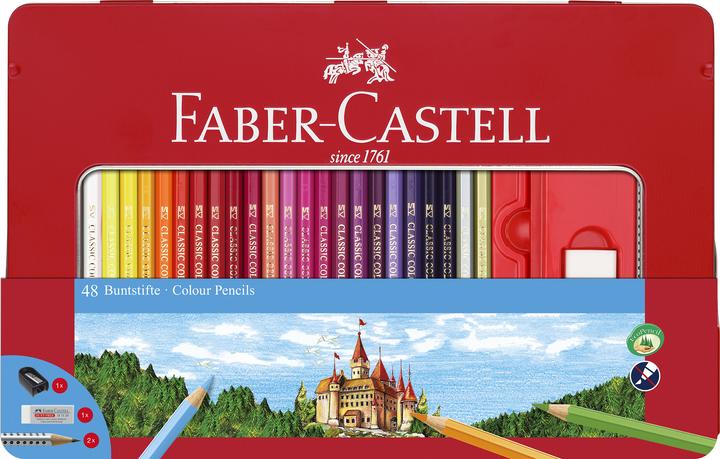 Actual product image Faber-Castell Classic Colours (Multicoloured, 48 x)