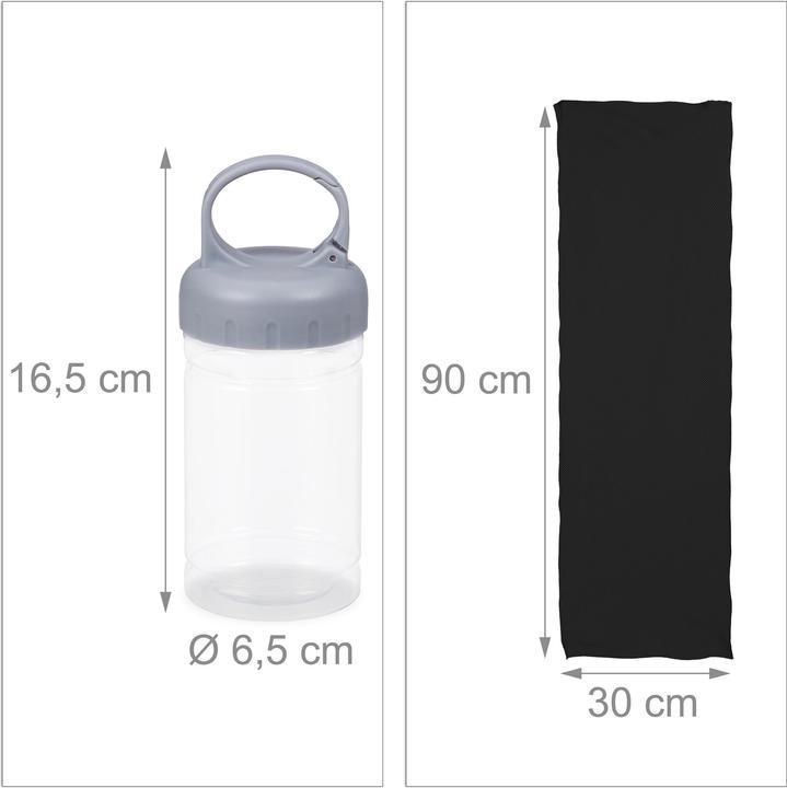 Immagine prodotto Relaxdays Asciugamano Rinfrescante, Set da 2