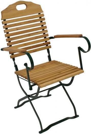 Actual product image Degamo Kurgarten - Seating set BAD TÖLZ 5-piece foldable (100 cm)