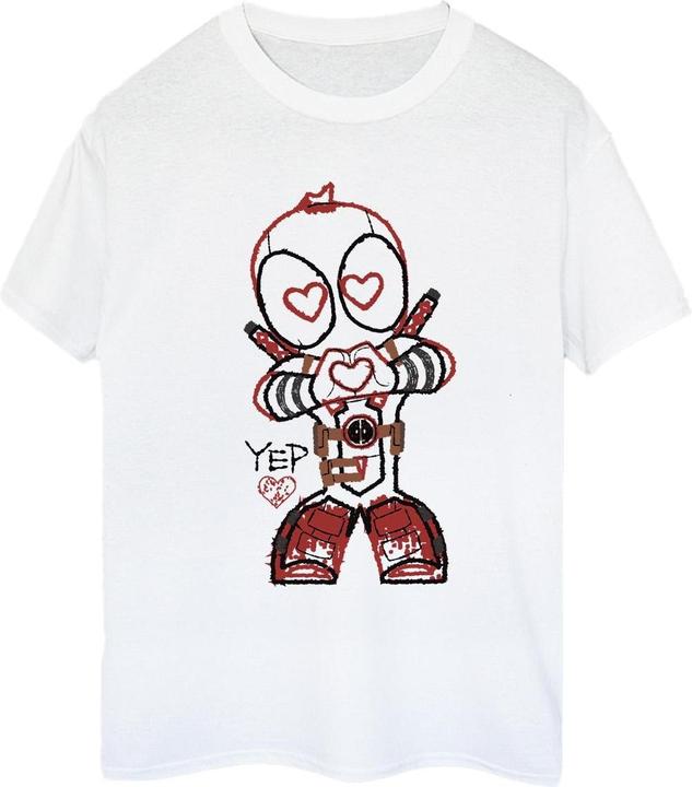 Produktbild Deadpool Love Beam Line TShirt (L)
