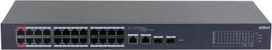 Actual product image Dahua Switch||CS4226-24ET-375|Type L2|Desktop/pedestal|PoE ports 24|375 Watts|DH-CS4226-24ET-375 (26 Ports)