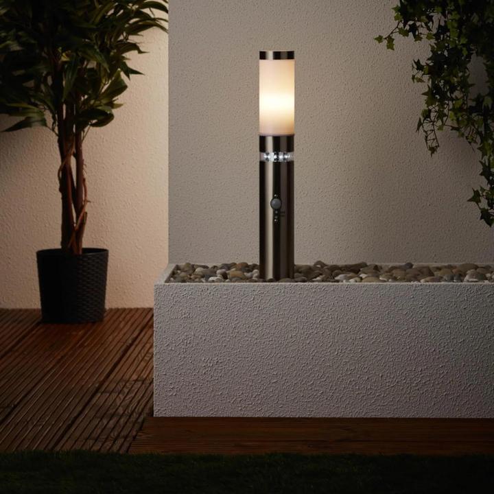 Actual product image Brilliant Outdoor stand light motion detector Bole (50 lm, E27, IP44)