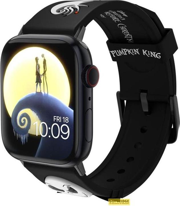 Actual product image Moby Fox Nightmare Before Christmas bracelet pour smartwatch Sculpted Jack