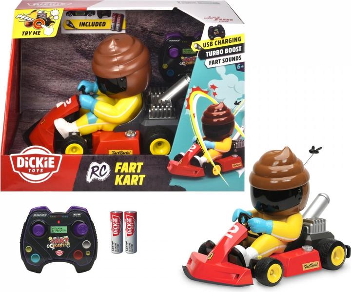 Actual product image Jada RC Fart Kart, Try Me