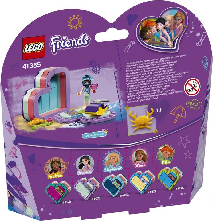 Immagine prodotto LEGO La scatola del cuore estivo di Emma (41385, LEGO Friends)